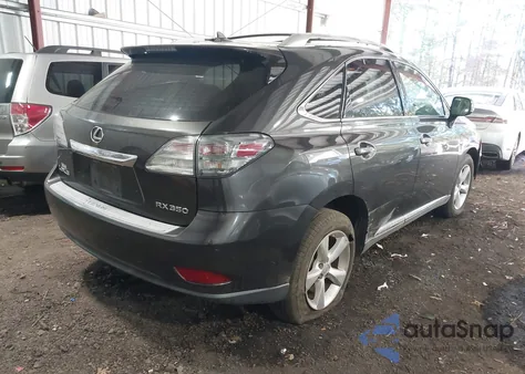 2010 Lexus Rx 350 из США, поврежденный, VIN 2T2BK1BA9AC047285